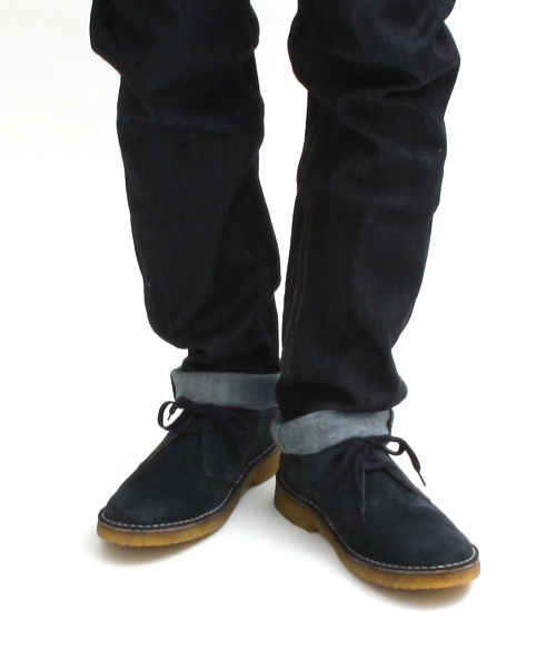 green label relaxing(グリーンレーベルリラクシング)の「GLR SUEDE PLAIN TOEシューズ(その他シューズ・メンズ・ブラック/ダークブラウン/ベージュ/ネイビー・40/41/42/43)」の4枚目の写真