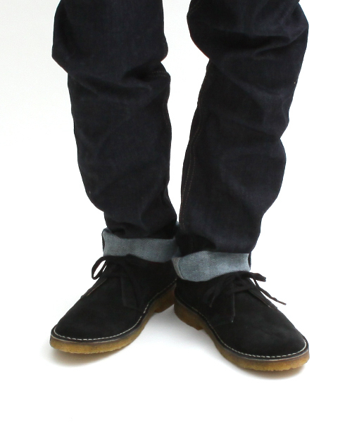 green label relaxing(グリーンレーベルリラクシング)の「GLR SUEDE PLAIN TOEシューズ(その他シューズ・メンズ・ブラック/ダークブラウン/ベージュ/ネイビー・40/41/42/43)」の5枚目の写真