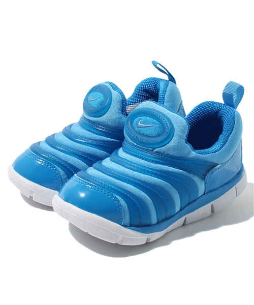 NIKE(ナイキ)の「2013 ベビー ナイキ ダイナモフリー TD(スニーカー・キッズ・ピンク/イエロー/グリーン/ブルー・12cm/13cm/14cm/15cm/16cm)」の3枚目の写真