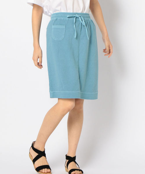 SHIPS Days(シップスデイズ)の「MARSHMALLOW FABRIC:スカート(スカート・レディース・ライトブルー/ダークグレー・ONE SIZE)」の2枚目の写真