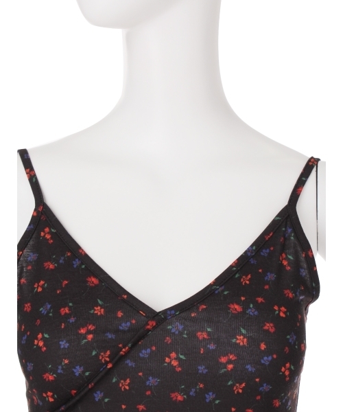 EMODA（エモダ）の「DOT FLOWER CAMI（キャミソール・レディース・その他/その他1/ホワイト/ブラック・MEDIUM/SMALL）」の8枚目の写真