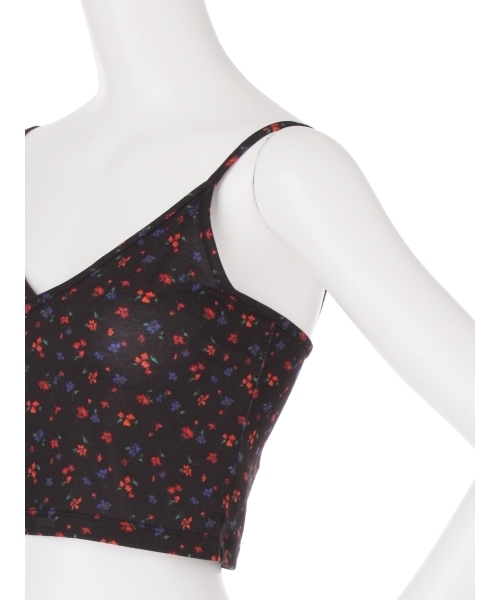 EMODA（エモダ）の「DOT FLOWER CAMI（キャミソール・レディース・その他/その他1/ホワイト/ブラック・MEDIUM/SMALL）」の9枚目の写真