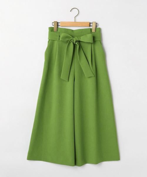 Tiara（ティアラ）の「リネンライクベルテッドスカンツ（その他パンツ・レディース・ネイビー/ベージュ/グリーン・S/M）」の8枚目の写真