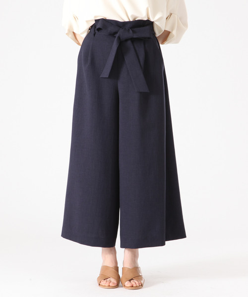 Tiara（ティアラ）の「リネンライクベルテッドスカンツ（その他パンツ・レディース・ネイビー/ベージュ/グリーン・S/M）」の17枚目の写真