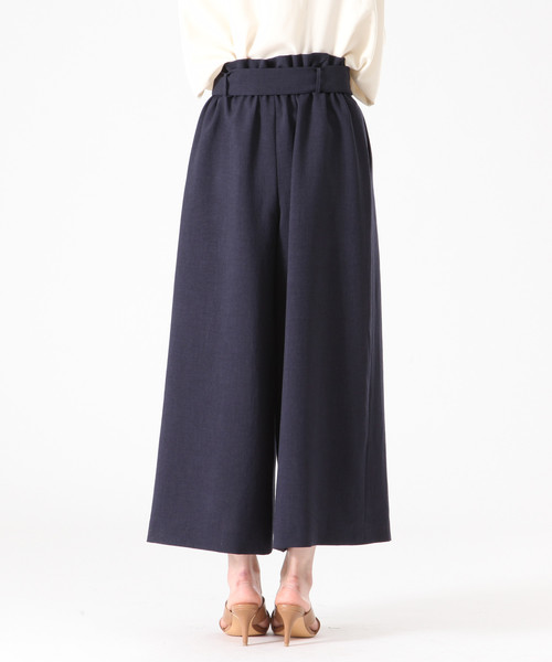 Tiara（ティアラ）の「リネンライクベルテッドスカンツ（その他パンツ・レディース・ネイビー/ベージュ/グリーン・S/M）」の12枚目の写真