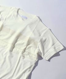 SHIPS JET BLUE | SHIPS JET BLUE: パッチワークボーダー Ｔシャツ2◇(Tシャツ/カットソー)