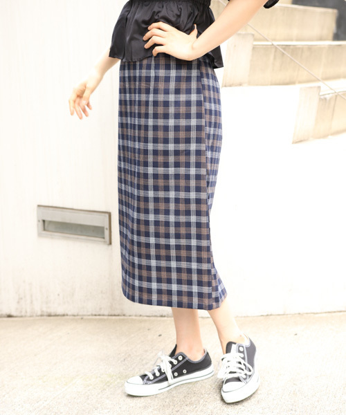 apres jour（アプレジュール）の「アソート柄ナロースカート【ZOZOTOWN限定アイテム】（スカート・レディース・ブラウン/ピンク/ネイビー/ボルドー/ライトブラウン・FREE/フリー）」の13枚目の写真