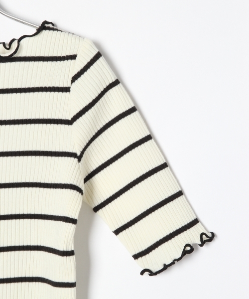 GLOBAL WORK（グローバルワーク）の「【キッズ】ハイショクメローＴ5分袖/799319（Tシャツ/カットソー・キッズ・ホワイト/ブラック/その他・MEDIUM/SMALL/LARGE/XX-LARGE/X-LARGE）」の10枚目の写真