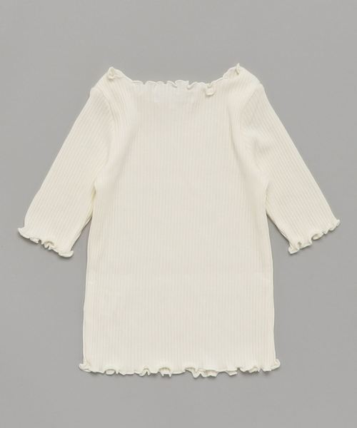 GLOBAL WORK（グローバルワーク）の「【キッズ】ハイショクメローＴ5分袖/799319（Tシャツ/カットソー・キッズ・ホワイト/ブラック/その他・MEDIUM/SMALL/LARGE/XX-LARGE/X-LARGE）」の4枚目の写真