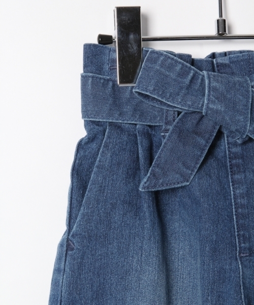 GLOBAL WORK（グローバルワーク）の「【キッズ】リボンデニムワイドパンツ/795553（デニムパンツ・キッズ・ネイビー/ブルー・SMALL/MEDIUM/LARGE/X-LARGE/XX-LARGE）」の15枚目の写真