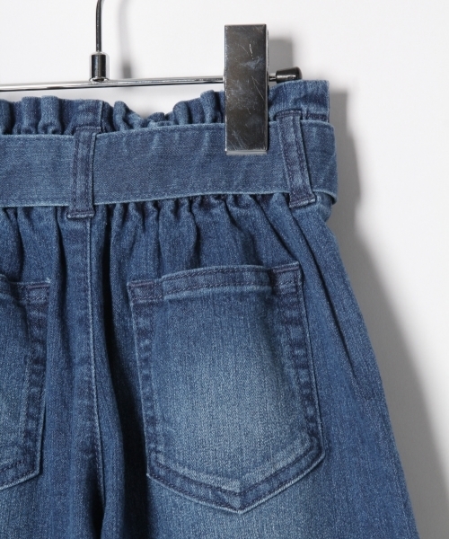GLOBAL WORK（グローバルワーク）の「【キッズ】リボンデニムワイドパンツ/795553（デニムパンツ・キッズ・ネイビー/ブルー・SMALL/MEDIUM/LARGE/X-LARGE/XX-LARGE）」の18枚目の写真