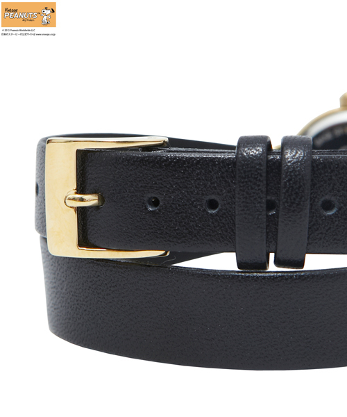 MILKFED.（ミルクフェド）の「SNOOPY WATCH HAVE A FRIEND（アナログ腕時計・レディース・ブラック・ONE SIZE）」の6枚目の写真
