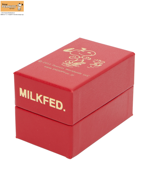 MILKFED.（ミルクフェド）の「SNOOPY WATCH HAVE A FRIEND（アナログ腕時計・レディース・ブラック・ONE SIZE）」の8枚目の写真