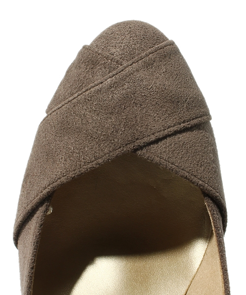 LE TALON（ルタロン）の「7CM クロスキリカエパンプス（パンプス・レディース・ウッド/ブラック/チャコールグレー・35/37/38/36/37.5/36.5/35.5）」の7枚目の写真