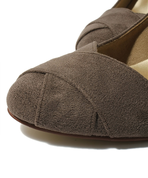 LE TALON（ルタロン）の「7CM クロスキリカエパンプス（パンプス・レディース・ウッド/ブラック/チャコールグレー・35/37/38/36/37.5/36.5/35.5）」の8枚目の写真