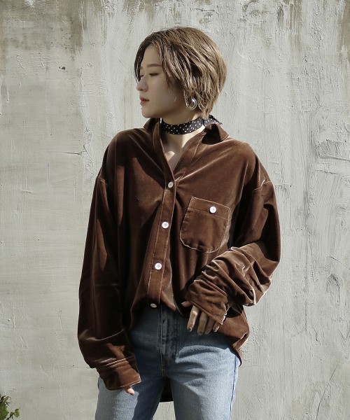 TODAYFUL（トゥデイフル）の「ラフベロアシャツ（シャツ/ブラウス