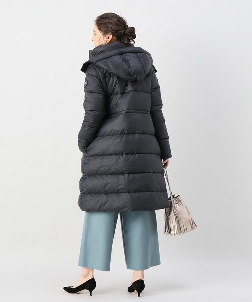 canada goose arosa parka black label