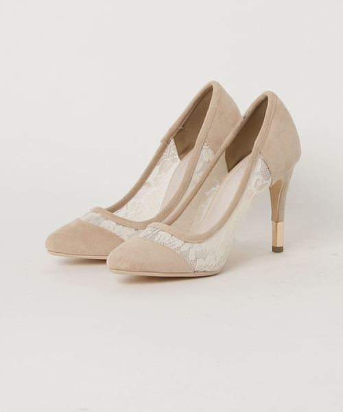 MIIA（ミーア）の「シースルーパンプス（パンプス・レディース・ブラック/ブラック系その他/ベージュ系その他・S/M/L）」の3枚目の写真