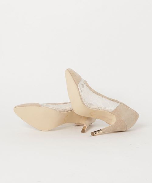 MIIA（ミーア）の「シースルーパンプス（パンプス・レディース・ブラック/ブラック系その他/ベージュ系その他・S/M/L）」の4枚目の写真