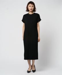 ELK エルク / VEKKI DRESS プリーツワンピース ショートスリーブロングサマードレス / A3161W08S01