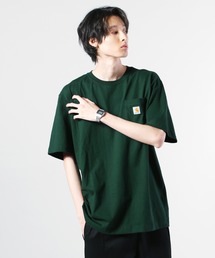 Carhartt | Carhartt カーハート/ビッグサイズ 半袖 ポケットTシャツ ワンポイントロゴ カットソー(Tシャツ/カットソー)