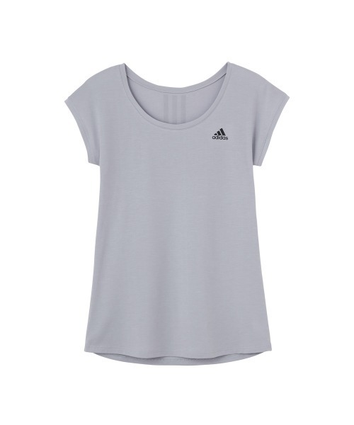 adidas(アディダス)の「adidas/アディダス フレンチスリーブ ベーシックスタイル(その他アンダーウェア/インナー・レディース・ホワイト/ブラック/杢グレー/ベージュ系その他/ダークブルー/グレー系その他・LARGE/MEDIUM/X-LARGE/SMALL)」の5枚目の写真