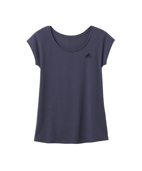 adidas(アディダス)の「adidas/アディダス フレンチスリーブ ベーシックスタイル(その他アンダーウェア/インナー・レディース・ホワイト/ブラック/杢グレー/ベージュ系その他/ダークブルー/グレー系その他・LARGE/MEDIUM/X-LARGE/SMALL)」の6枚目の写真