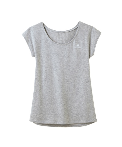 adidas(アディダス)の「adidas/アディダス フレンチスリーブ ベーシックスタイル(その他アンダーウェア/インナー・レディース・ホワイト/ブラック/杢グレー/ベージュ系その他/ダークブルー/グレー系その他・LARGE/MEDIUM/X-LARGE/SMALL)」の8枚目の写真