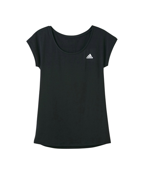 adidas(アディダス)の「adidas/アディダス フレンチスリーブ ベーシックスタイル(その他アンダーウェア/インナー・レディース・ホワイト/ブラック/杢グレー/ベージュ系その他/ダークブルー/グレー系その他・LARGE/MEDIUM/X-LARGE/SMALL)」の10枚目の写真