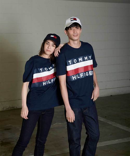 TOMMY HILFIGER（トミーヒルフィガー）の「【オンライン限定】ビッグ フラッグ Tシャツ / UPSTATE FLAG TEE（Tシャツ/カットソー・メンズ・ホワイト/ネイビー/レッド・SMALL/MEDIUM/LARGE/X-LARGE）」の10枚目の写真