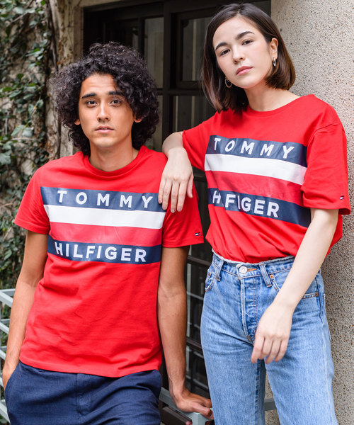 TOMMY HILFIGER（トミーヒルフィガー）の「【オンライン限定】ビッグ フラッグ Tシャツ / UPSTATE FLAG TEE（Tシャツ/カットソー・メンズ・ホワイト/ネイビー/レッド・SMALL/MEDIUM/LARGE/X-LARGE）」の22枚目の写真