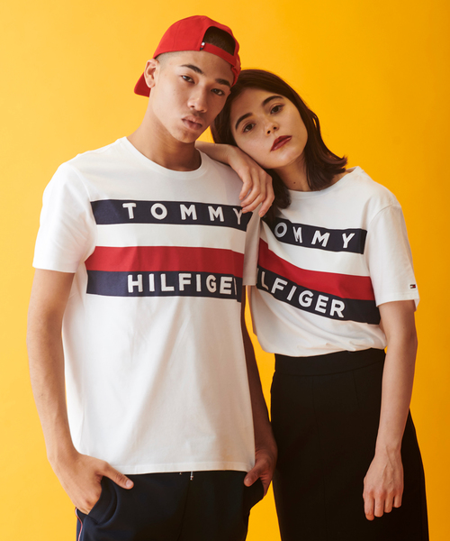 TOMMY HILFIGER（トミーヒルフィガー）の「【オンライン限定】ビッグ フラッグ Tシャツ / UPSTATE FLAG TEE（Tシャツ/カットソー・メンズ・ホワイト/ネイビー/レッド・SMALL/MEDIUM/LARGE/X-LARGE）」の21枚目の写真