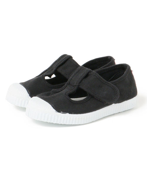 Cienta(シエンタ)の「Cienta / T STRAP (14~18cm)(スニーカー・キッズ・ブラック/ピンク/ブラウン系その他2/ブラウン/グレー/オリーブ/ベージュ/ケリーグリーン/イエロー系その他5・15 /13/14/16/17/18)」の2枚目の写真