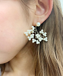 apres jour | 【apres jour×ARIAZ】小枝パールピアス(ピアス（両耳用）)