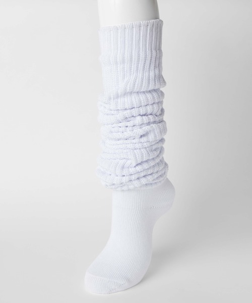 WEGO（ウィゴー）の「WEGO/ルーズソックス90cm丈（ソックス/靴下・レディース・ホワイト・FREE）」の4枚目の写真