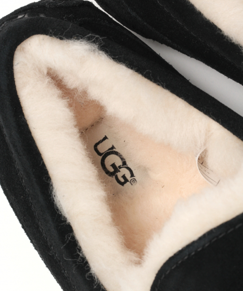 UGG（アグ）の「【UGG（アグ）】ASCOT（モカシン/デッキシューズ・メンズ・ベージュ/ブラック・SMALL/MEDIUM/LARGE）」の10枚目の写真