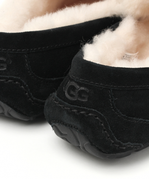 UGG（アグ）の「【UGG（アグ）】ASCOT（モカシン/デッキシューズ・メンズ・ベージュ/ブラック・SMALL/MEDIUM/LARGE）」の11枚目の写真