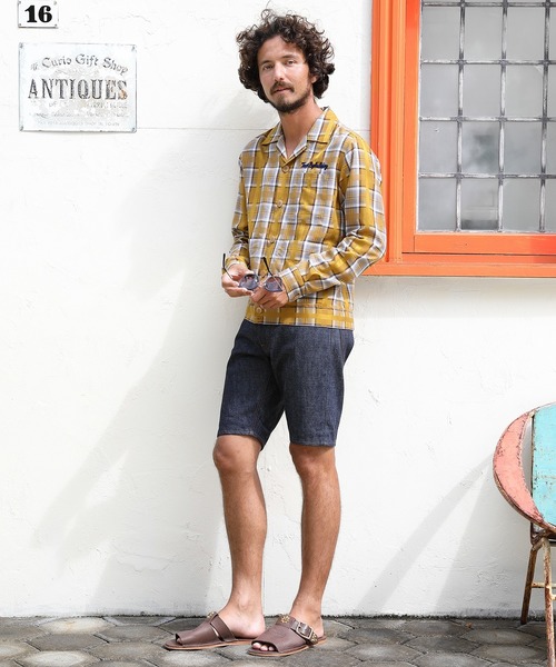 TMT(ティーエムティー)の「【ずん飯尾さん着用】SHORT LENGTH CUBA SHIRTS JACKET(シャツ/ブラウス・メンズ・その他/バーガンディー/マスタード/アイボリー・SMALL/MEDIUM/LARGE/X-LARGE)」の15枚目の写真