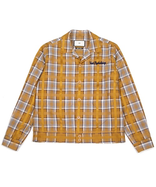 TMT(ティーエムティー)の「【ずん飯尾さん着用】SHORT LENGTH CUBA SHIRTS JACKET(シャツ/ブラウス・メンズ・その他/バーガンディー/マスタード/アイボリー・SMALL/MEDIUM/LARGE/X-LARGE)」の11枚目の写真