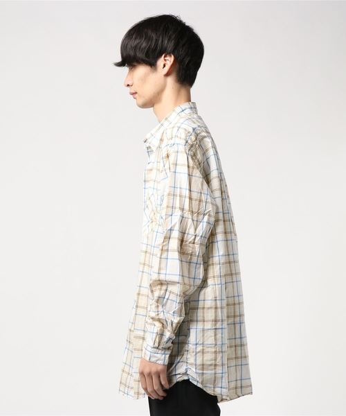 fridge（フリッジ）の「【SPINNER BAIT NAVY LABEL】スピナーベイト タブカラーシャツ 3051TC（シャツ/ブラウス・メンズ・ベージュ系その他/グリーン系その他/ブルー系その他/レッド系その他・44/50/40/42）」の5枚目の写真