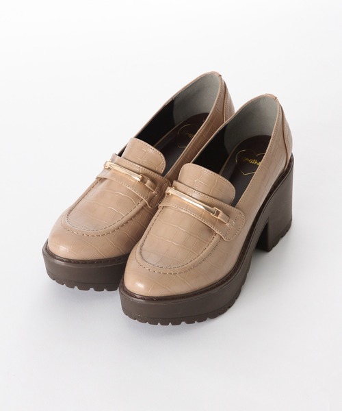 Heather（ヘザー）の「ビットヒールマニッシュ　866500（その他シューズ・レディース・ブラック系その他/ベージュ系その他・M/L）」の2枚目の写真