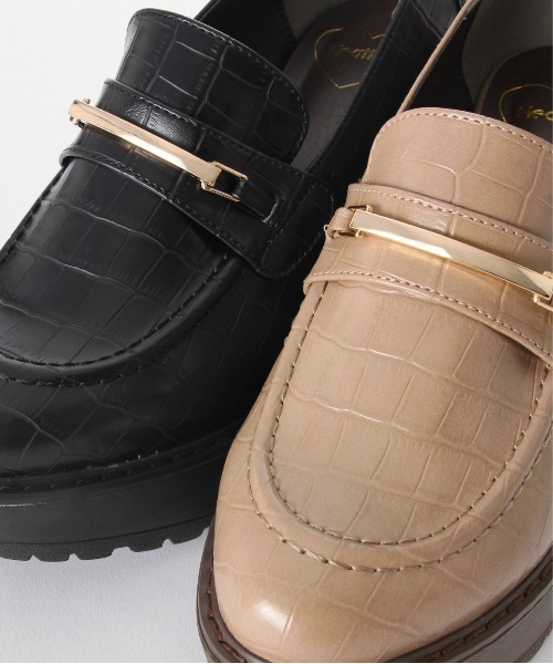 Heather（ヘザー）の「ビットヒールマニッシュ　866500（その他シューズ・レディース・ブラック系その他/ベージュ系その他・M/L）」の5枚目の写真