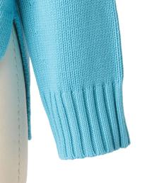 Drawer 3Gカシミヤコットンクルーネックニット グレー Drawer（ドゥロワー）の「Drawer 3Gカシミヤコットンクルーネック