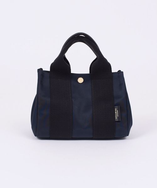 SHIPS（シップス）の「VIOLAd’ORO:GINO 2WAYナイロントート（S）◇（トートバッグ・レディース・ベージュ/ネイビー/ブラウン・ONE SIZE）」の4枚目の写真