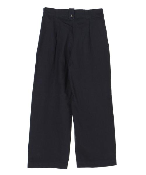 AMERICAN HOLIC(アメリカンホリック)の「ボタンループツイルワイドパンツ *(その他パンツ・レディース・アイボリー/ネイビー・MEDIUM/LARGE)」の14枚目の写真