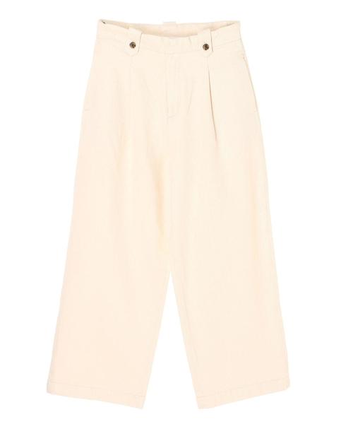 AMERICAN HOLIC(アメリカンホリック)の「ボタンループツイルワイドパンツ *(その他パンツ・レディース・アイボリー/ネイビー・MEDIUM/LARGE)」の10枚目の写真
