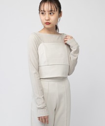 mystic | モクロディビスチェ　/セットアップ(ベスト)