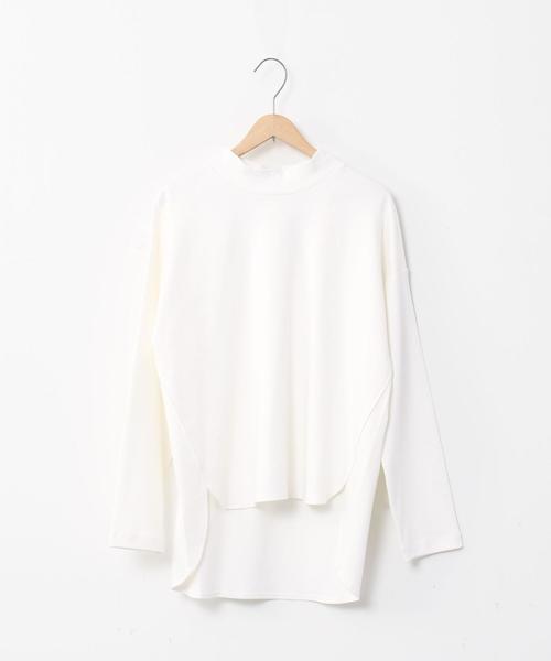 coen（コーエン）の「シルケットライクスムースロングスリーブ（Tシャツ/カットソー・レディース・ライトブルー/ホワイト/ベージュ・FREE）」の13枚目の写真