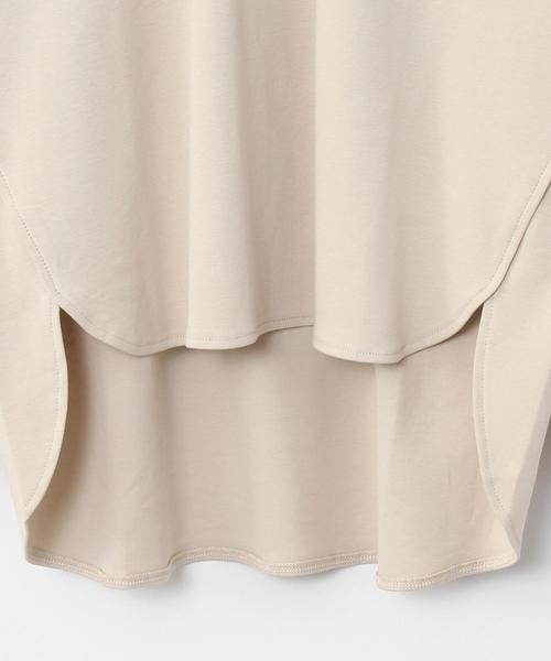 coen（コーエン）の「シルケットライクスムースロングスリーブ（Tシャツ/カットソー・レディース・ライトブルー/ホワイト/ベージュ・FREE）」の4枚目の写真