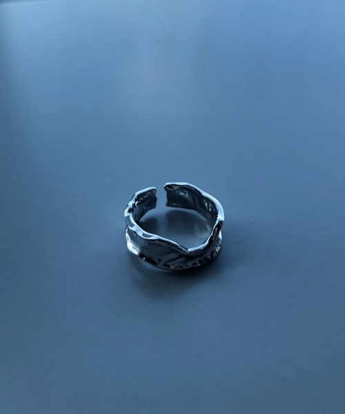 kutir（クティール）の「kutirlune／【サイズ調節可能】シルバーデザインリング（リング・レディース・A/B/C/D/E/F/G/H/I/K/J・FREE）」の8枚目の写真